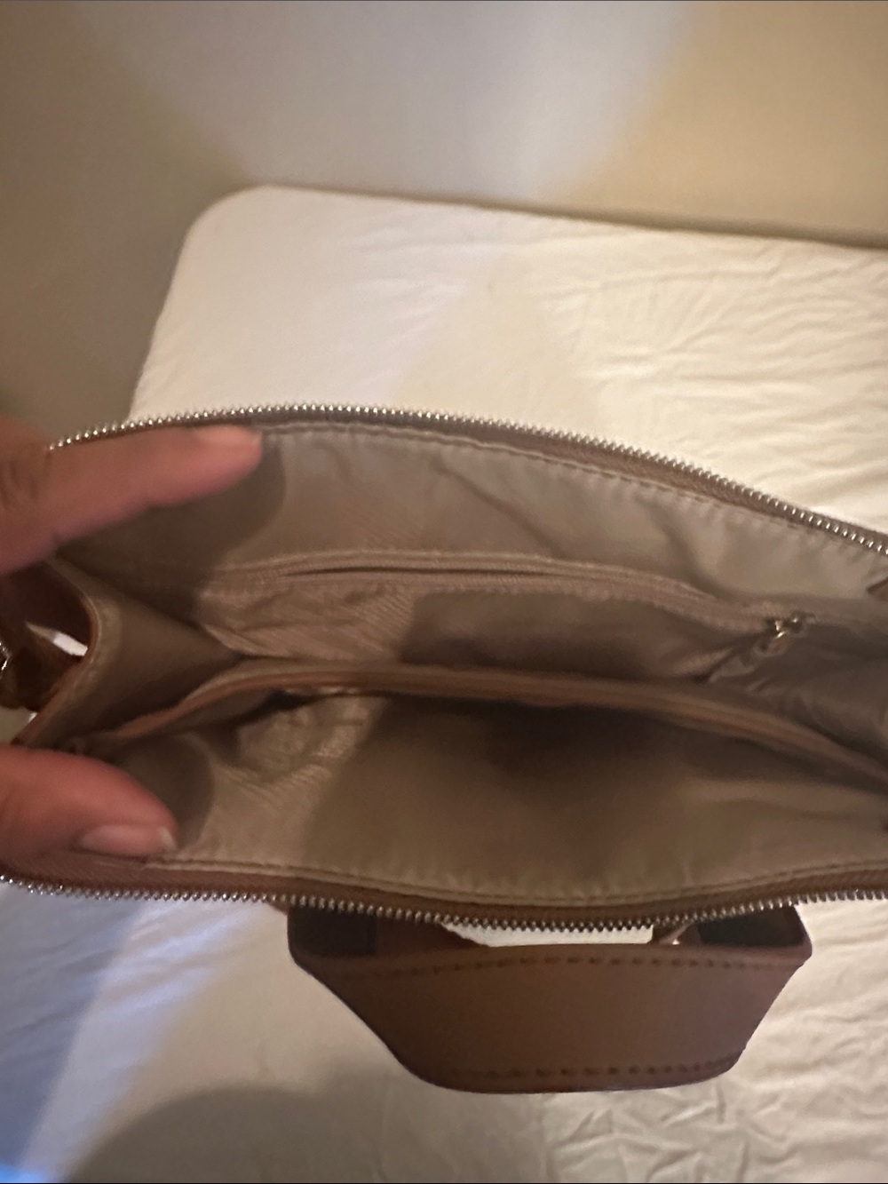 Samsonite Unisex Leather Backpack - Picture 6 of 7